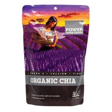 Power Super Foods Organic Chia Seeds â€œThe Origin Seriesâ€ 450g
